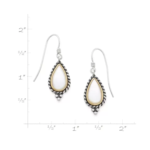 Sale James Avery Artisan Jewelry Alessandra Mother Of Pearl Drop Earrings