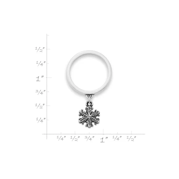 Store James Avery Artisan Jewelry Aspen Snow Crystal Charm Dangle Ring