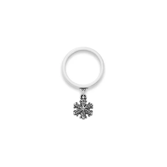 Store James Avery Artisan Jewelry Aspen Snow Crystal Charm Dangle Ring