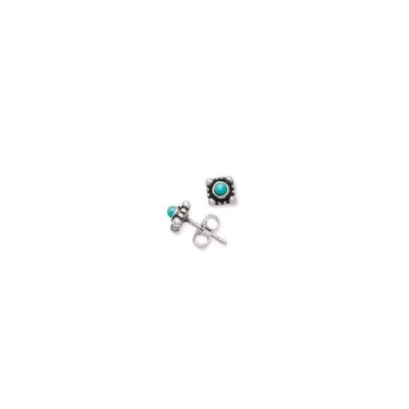 Discount James Avery Artisan Jewelry Beaded Tiny Turquoise Studs
