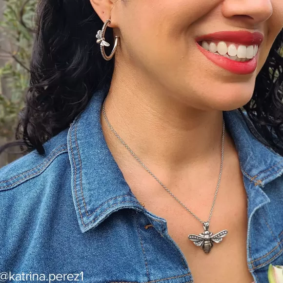 Best Sale James Avery Artisan Jewelry Bee Hoops