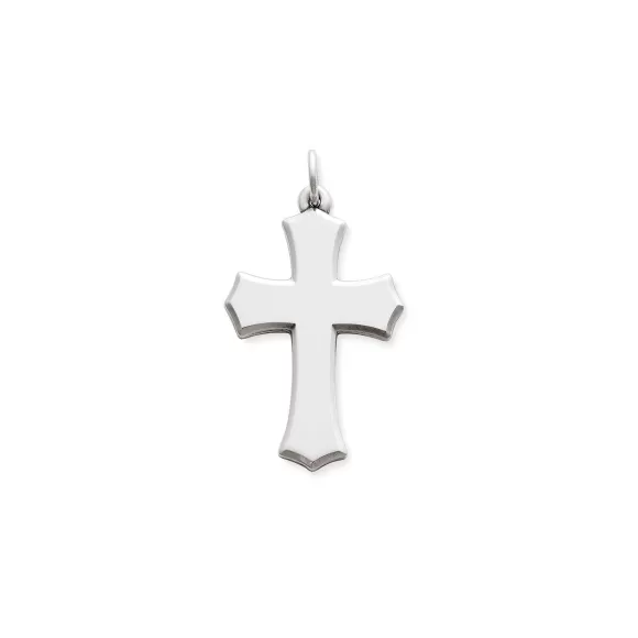 New James Avery Artisan Jewelry Beveled Clechee Cross Pendant
