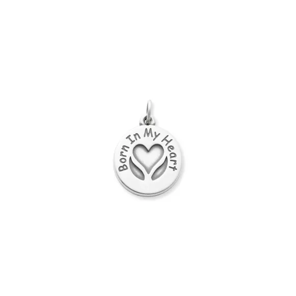 Fashion James Avery Artisan Jewelry Born In My Heart Adoption Charm