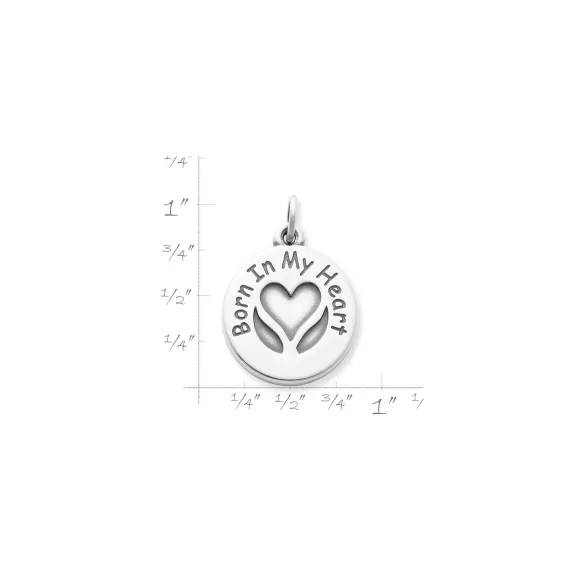 Fashion James Avery Artisan Jewelry Born In My Heart Adoption Charm