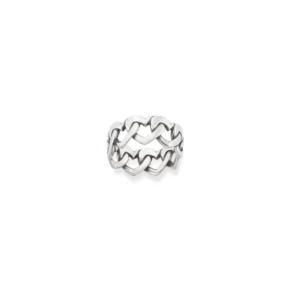 Sale James Avery Artisan Jewelry Chain Of Hearts Ring