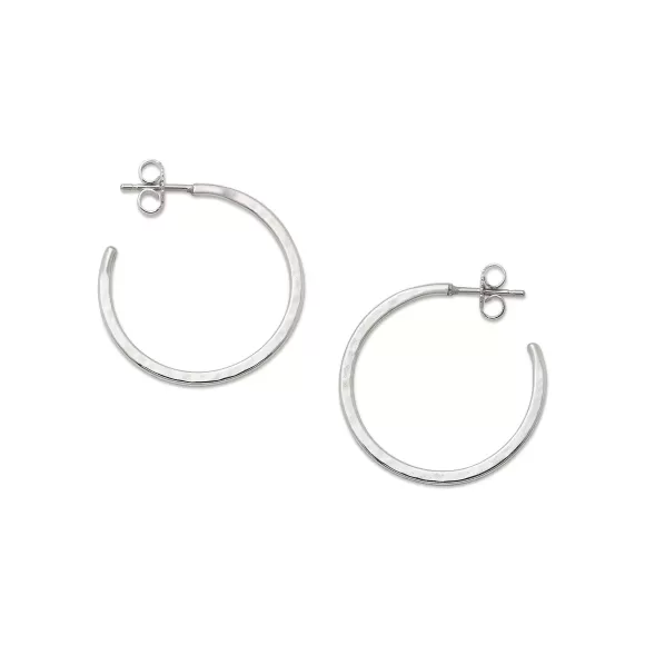 New James Avery Artisan Jewelry Classic Hammered Hoops