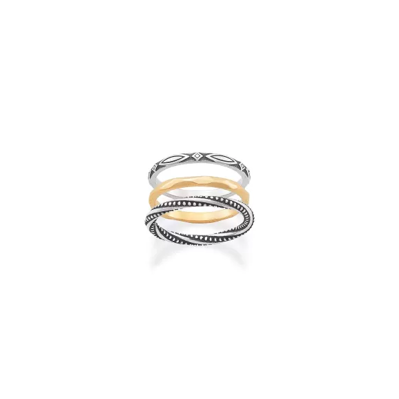 Online James Avery Artisan Jewelry Connected Circles Ring Set