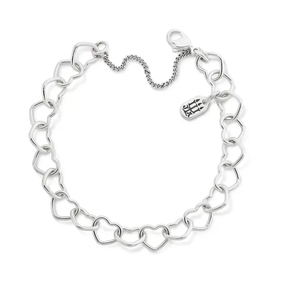 Discount James Avery Artisan Jewelry Connected Hearts Charm Bracelet