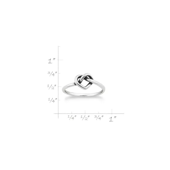 Store James Avery Artisan Jewelry Delicate Heart Knot Ring