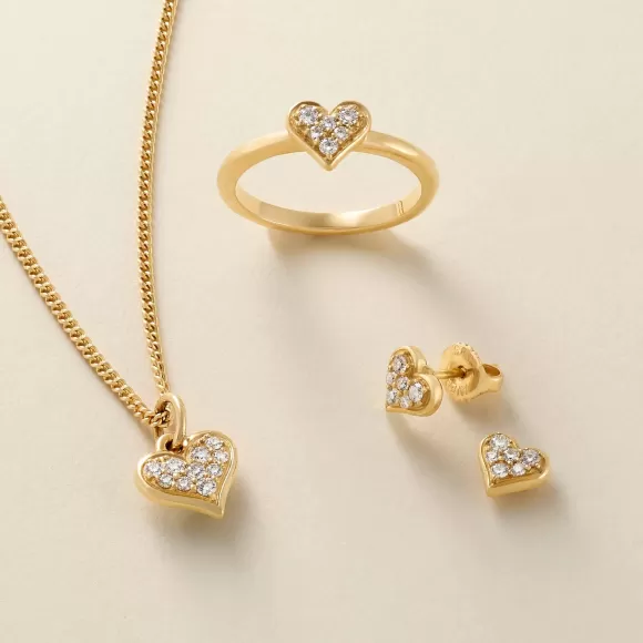 Outlet James Avery Artisan Jewelry Delicate Pave Diamond Heart Ring