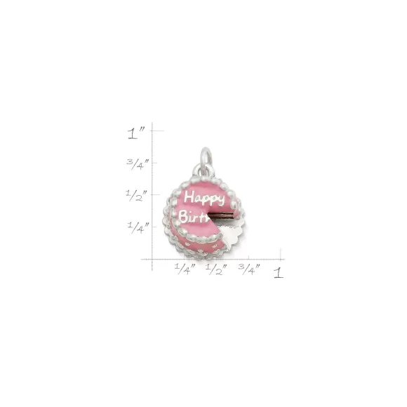 Shop James Avery Artisan Jewelry Enamel Birthday Cake Charm Pink