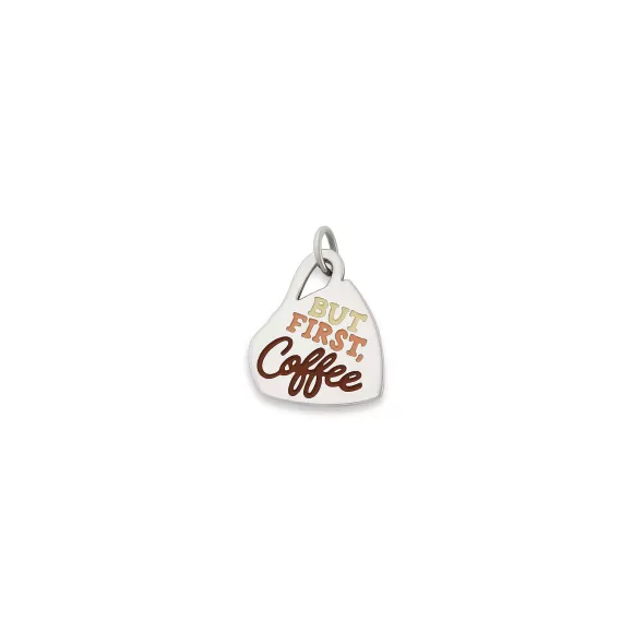 Shop James Avery Artisan Jewelry Enamel But First Coffee Charm Brown