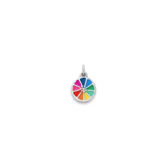 Hot James Avery Artisan Jewelry Enamel Colorful Lemon Twist Charm Multi-Color