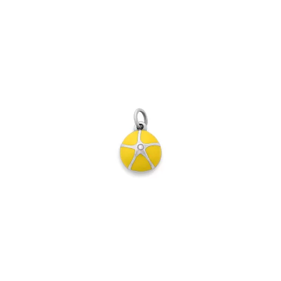 Hot James Avery Artisan Jewelry Enamel Colorful Lemon Twist Charm Multi-Color