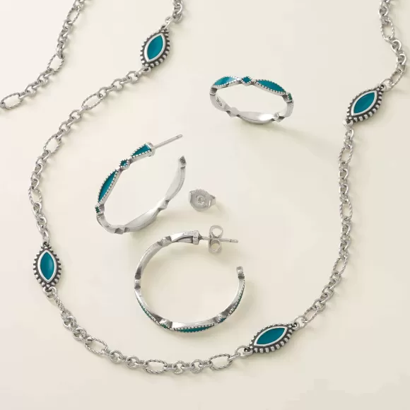 Online James Avery Artisan Jewelry Enamel Cordoba Hoops