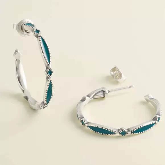 Online James Avery Artisan Jewelry Enamel Cordoba Hoops