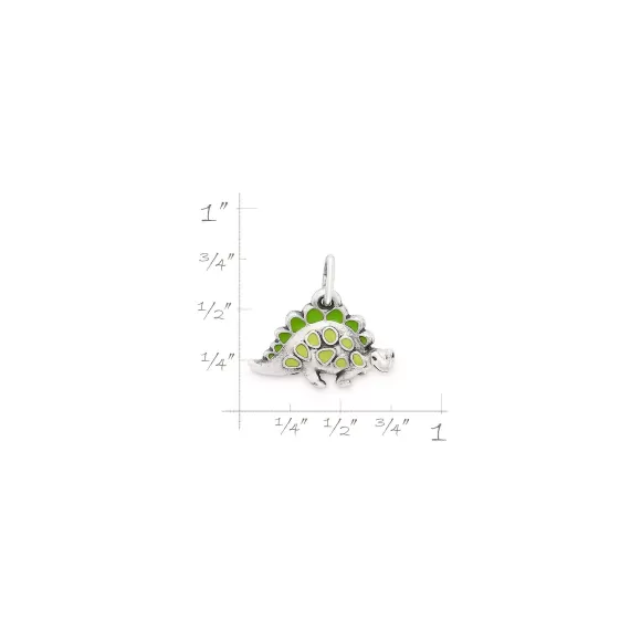 Cheap James Avery Artisan Jewelry Enamel Dinosaur Charm Light Green