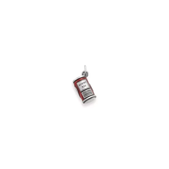 Online James Avery Artisan Jewelry Enamel "Dr Pepper" Charm Red