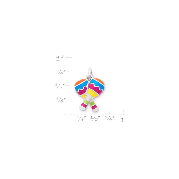 Cheap James Avery Artisan Jewelry Enamel Festive Maracas Charm Multi-Color