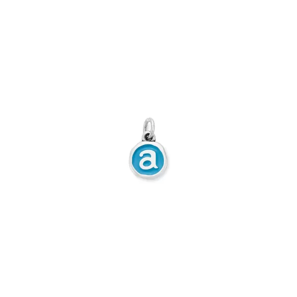 Discount James Avery Artisan Jewelry Enamel Initial Disc Charm