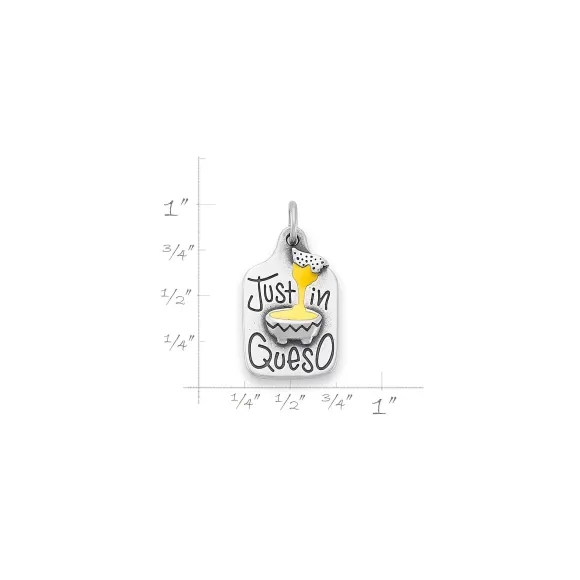 Best Sale James Avery Artisan Jewelry Enamel Just In Queso Charm Yellow