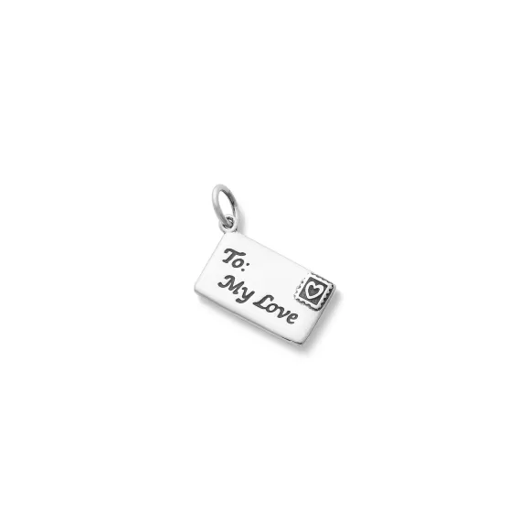 Cheap James Avery Artisan Jewelry Enamel Love Letter Charm Red