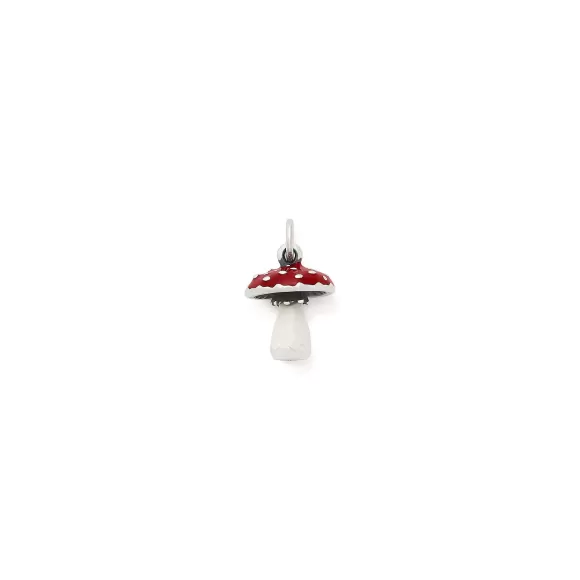 Cheap James Avery Artisan Jewelry Enamel Mushroom Charm Red