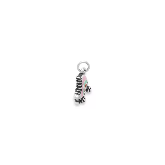 Fashion James Avery Artisan Jewelry Enamel Roller Skate Charm Pink