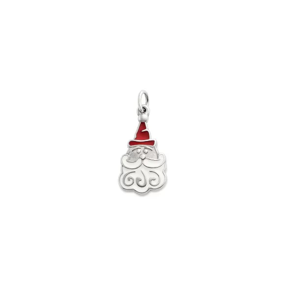 Best James Avery Artisan Jewelry Enamel Sweet Santa Charm Red