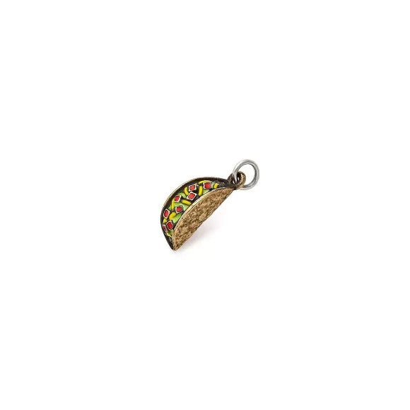 New James Avery Artisan Jewelry Enamel Taco Tuesday Charm
