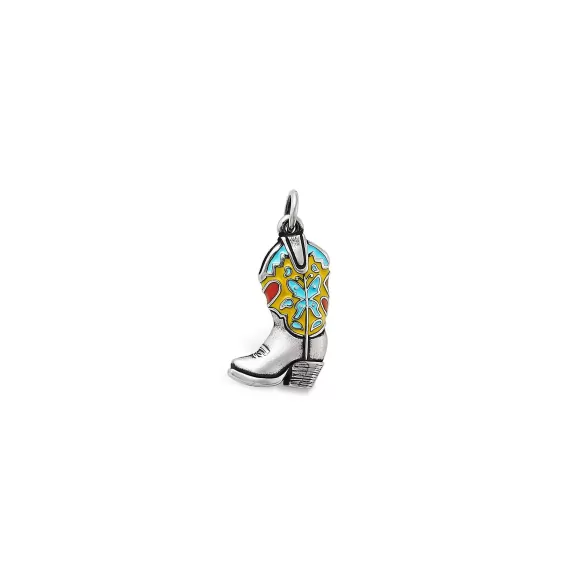 Outlet James Avery Artisan Jewelry Enamel Western Boot Charm Yellow