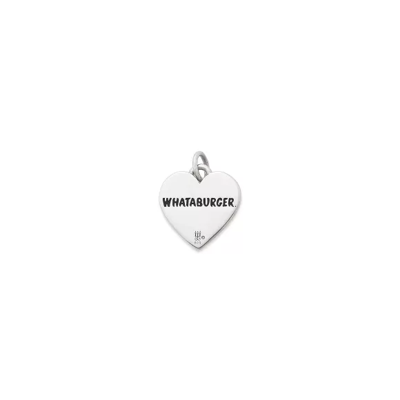 Discount James Avery Artisan Jewelry Enamel "Whataburger®" Heart Charm Orange