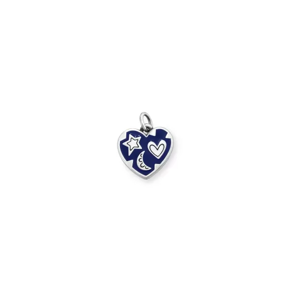 Cheap James Avery Artisan Jewelry Enamel Written In The Stars Heart Charm Blue