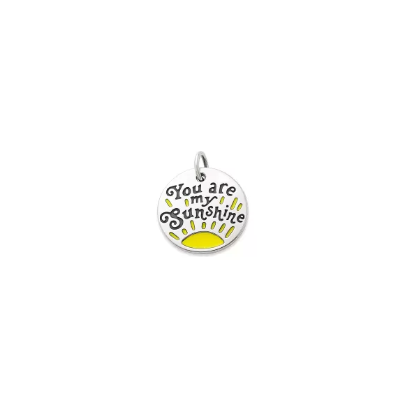 Cheap James Avery Artisan Jewelry Enamel "You Are My Sunshine" Charm Yellow