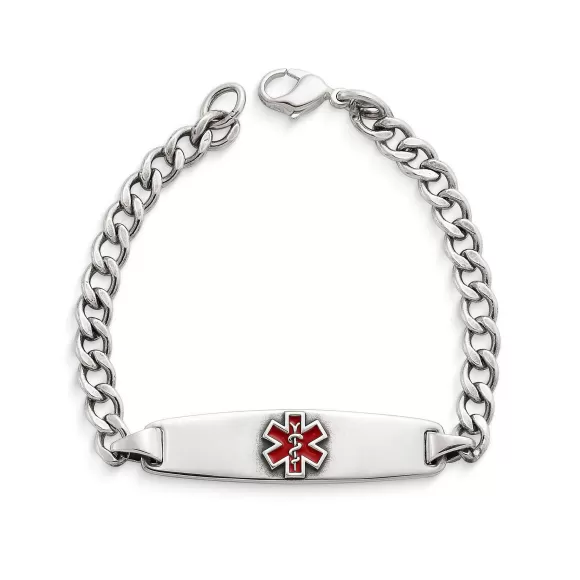 Flash Sale James Avery Artisan Jewelry Enameled Medical Alert Bracelet Red