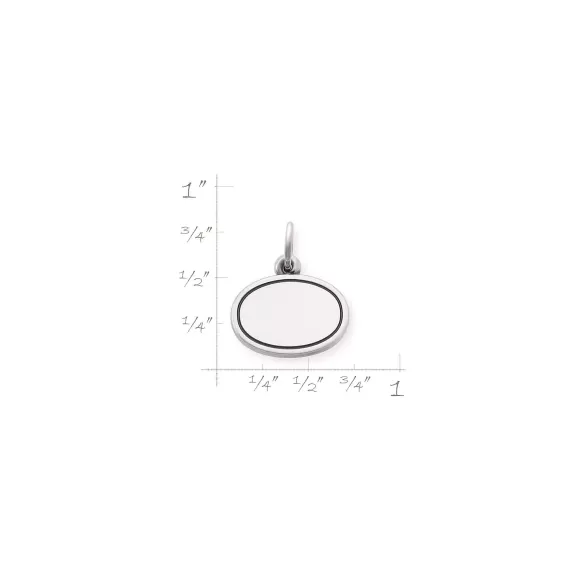 Discount James Avery Artisan Jewelry Engravable Oval Disc Charm