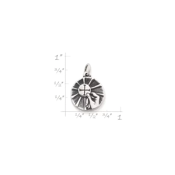 Cheap James Avery Artisan Jewelry First Communion Medal Charm
