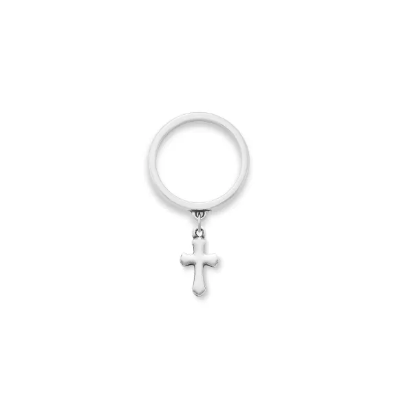 Best James Avery Artisan Jewelry Flared Cross Charm Dangle Ring