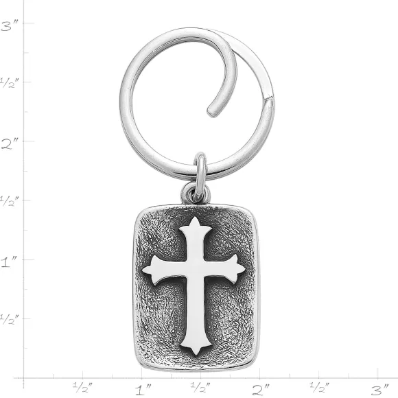 Flash Sale James Avery Artisan Jewelry Fleuree Cross Key Chain