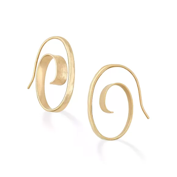 Cheap James Avery Artisan Jewelry Floating Spiral Hoops