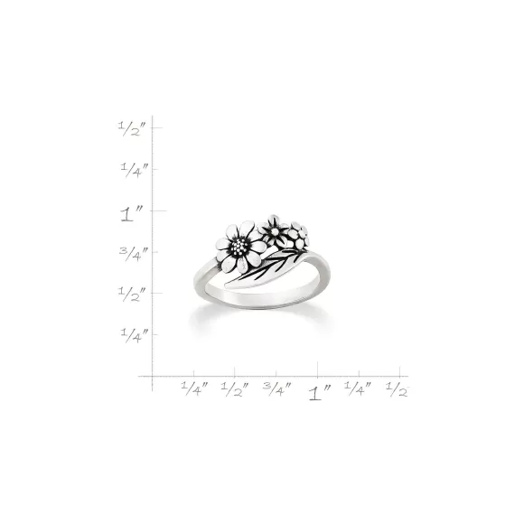 Fashion James Avery Artisan Jewelry Floral Wrap Ring