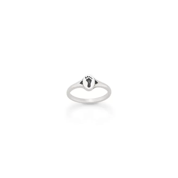 Fashion James Avery Artisan Jewelry Footprint And Hearts Ring