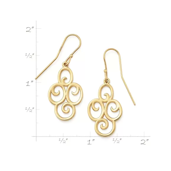 Shop James Avery Artisan Jewelry Four Swirl Dangle Earrings