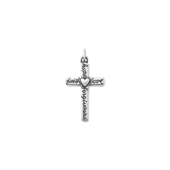 Flash Sale James Avery Artisan Jewelry From The Heart Cross Pendant