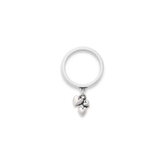 Outlet James Avery Artisan Jewelry Gathered Hearts Charm Dangle Ring