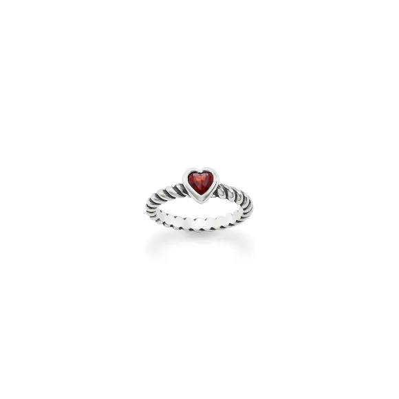 Discount James Avery Artisan Jewelry Gemstone Heart Twisted Wire Ring