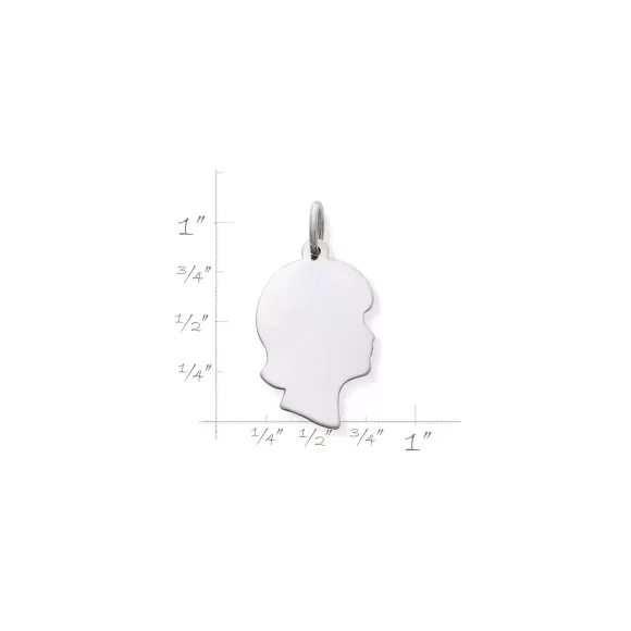 Clearance James Avery Artisan Jewelry Girl Silhouette Charm