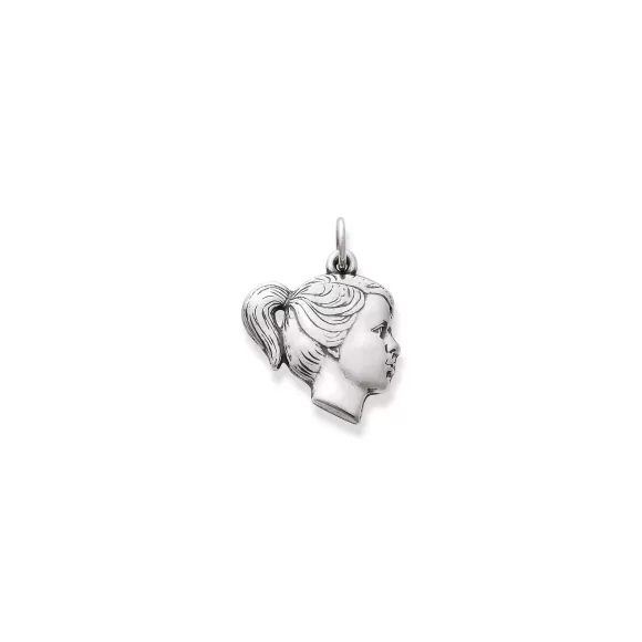 Clearance James Avery Artisan Jewelry Girl'S Profile Charm