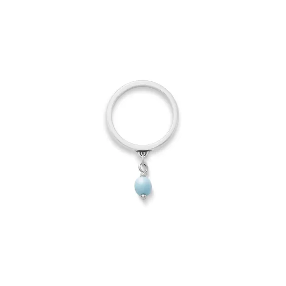 Flash Sale James Avery Artisan Jewelry Glass Enhancer Bead Dangle Ring
