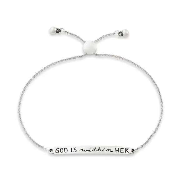 Store James Avery Artisan Jewelry God Is Within Her Slider Bracelet